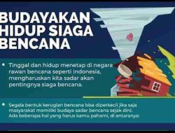 BPBD Sulbar Angkat Tema “Budayakan Hidup Siaga Bencana” dalam Edukasi Kebencanaan di Media Sosial