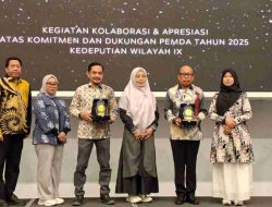 Perkuat Kolaborasi JKN, BPKPD Sulbar Hadiri Forum Evaluasi dan Terima Penghargaan Apresiasi Komitmen Pemda Kedeputian Wilayah IX Tahun 2025