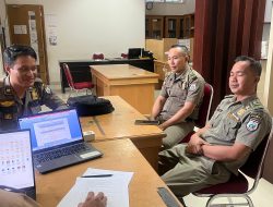 Biro Organisasi Setda Sulbar Terima Satpol PP, Bahas Indikator Kinerja