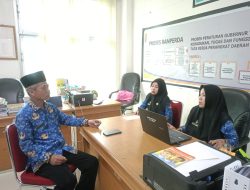 Biro Organisasi Setda Sulbar Terima Kunjungan Konsultasi Dinas Perpusip Terkait Jafung Arsiparis