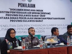 Dinas PUPR Sulbar Bersama LPPM Unhas Bahas Dokumen RISPAM 2025