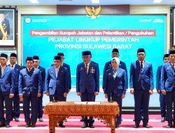 Usai Dilantik, Karo Pemkesra Sulbar: Kami Siap Mendukung Penuh Kebijakan Gubernur dan Wakil Gubernur