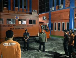 Terima Informasi Kebakaran di Desa Galung Tulu Polman, BPBD Sulbar Kerahkan TRC Menuju Lokasi
