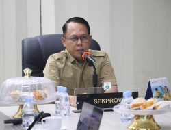 Sekprov Sulbar Pimpin Rakor Koordinasi Pelaksanaan Kegiatan Strategis