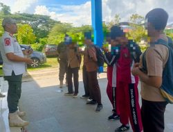 Operasi Tertib Pelajar, Satpol PP Sulbar Jaring Enam Siswa Bolos Sekolah di Mamuju
