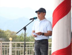 Sekprov Junda Maulana Hadiri Peringatan Hari Konstitusi RI