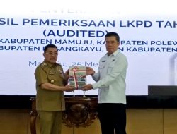 Bupati Majene Terima LHP BPK Perwakilan Sulawei Barat Tahun 2025