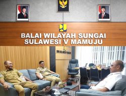 Kepala Kesbangpol Sulbar Perkuat Koordinasi dengan BWS Sulawesi V dan BPJN untuk Mitigasi Konflik Sosial