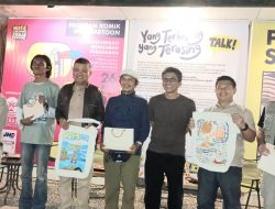 Kadis Perpusip Sulbar Apresiasi Pameran Komik Mice Cartoon: Telekomunikasi Mengubah Peradaban
