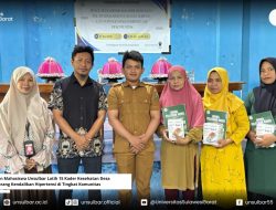 Dosen dan Mahasiswa Unsulbar Latih 15 Kader Kesehatan Desa Pamboborang Kendalikan Hipertensi di Tingkat Komunitas