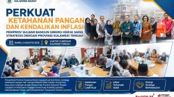Perkuat Ketahanan Pangan dan Kendalikan Inflasi, Pemprov Sulbar Bangun Sinergi Kerja Sama Strategis dengan Provinsi Sulawesi Tengah