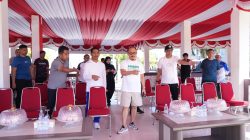 Gubernur Suhardi Duka Cek Persiapan Upacara 17 Agustus di Lapangan Ahmad Kirang, Capai 80 Persen