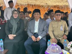 Peletakan Batu Pertama Pembangunan Ponpes Al-Ikhlas Mamuju, Ketua DPRD Sulbar Dampingi Menteri Agama RI