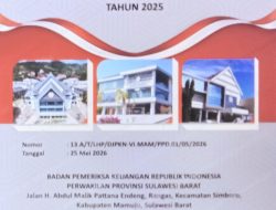 BPK Temukan Pembayaran Gaji dan Tunjangan ASN Terpidana di Pemprov Sulbar Tidak Sesuai Ketentuan
