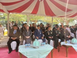 Ketua dan Wakil Ketua DPRD Sulbar Hadiri Upacara Peringatan HUT ke-81 TNI