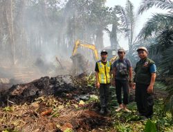 TRC BPBD Sulbar Bersama Tim Gabungan Mulai Penanganan Karhutla di Desa Buana Sakti Tommo